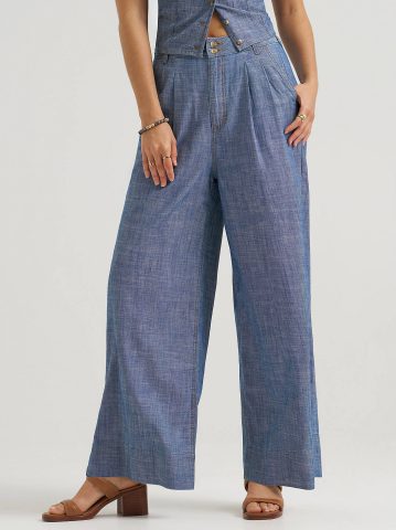 Women's Loose Pleated Trouser Pant