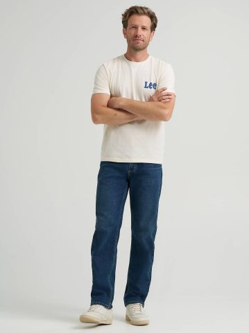 Men's Lee Relaxed Straight Jean with Comfort Stretch