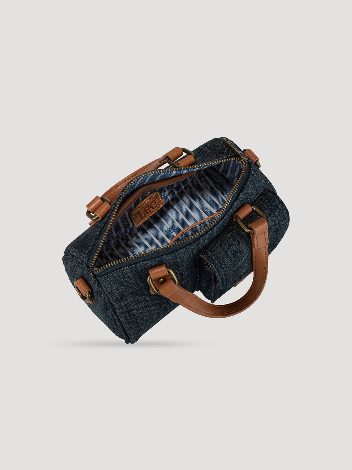 Women's Denim Barrel Bag - view 2
