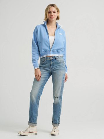 Women's Full Zip Logo Sweatshirt