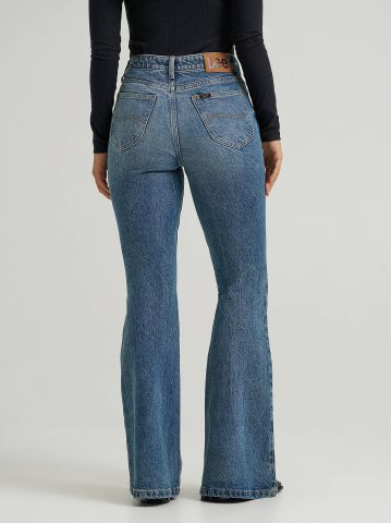 Women's High Rise Flare Jean