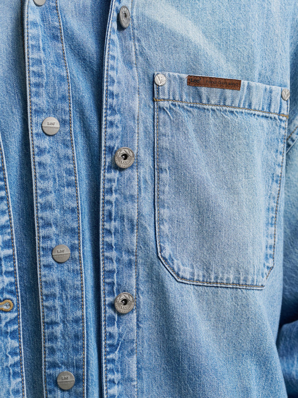 Men's Lee® x Feng Chen Wang Denim Shirt - view 7