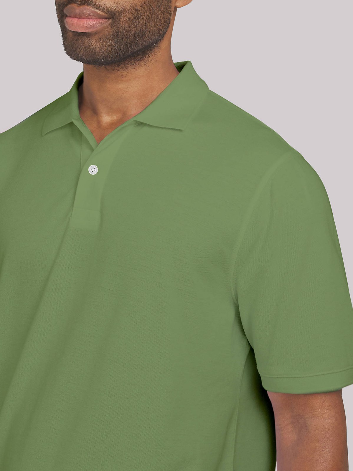 Men's Solid Performance Polo Shirt - view 3