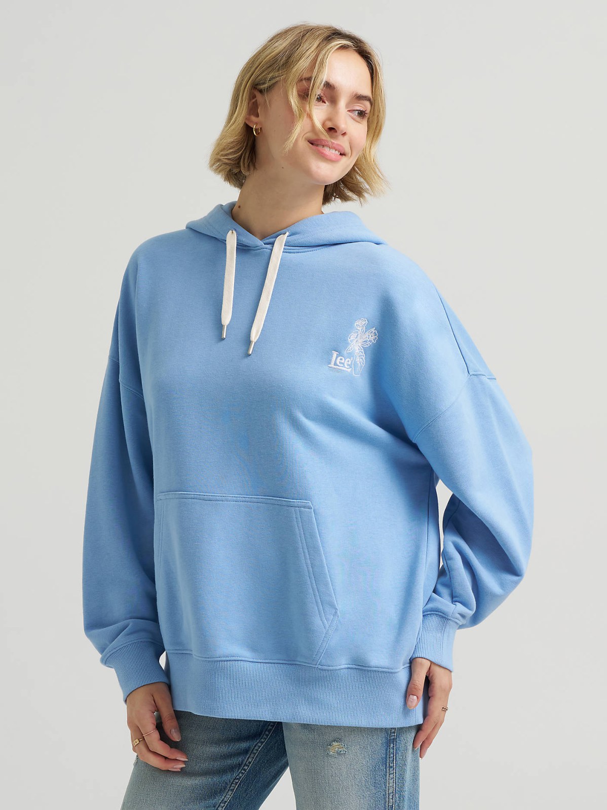 Women's Poppy Flowers Logo Hoodie