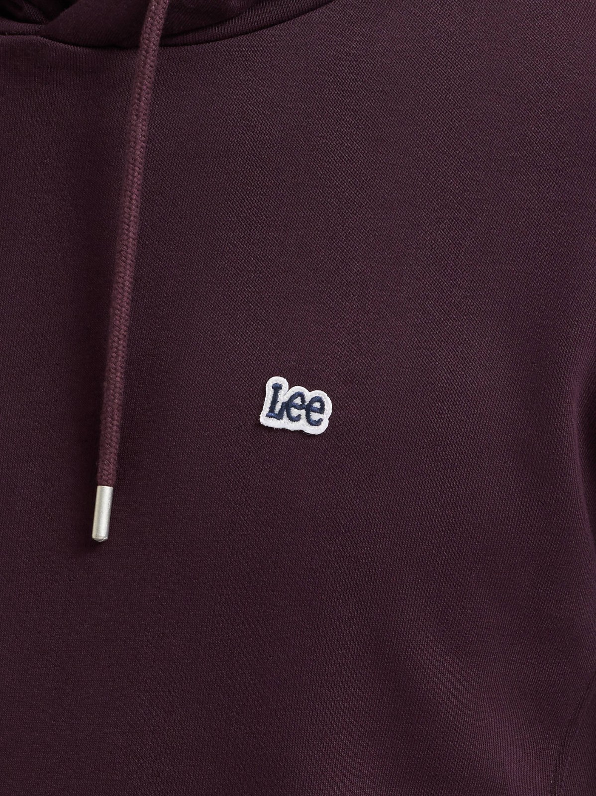 Men's Logo Patch Solid Hoodie - view 3