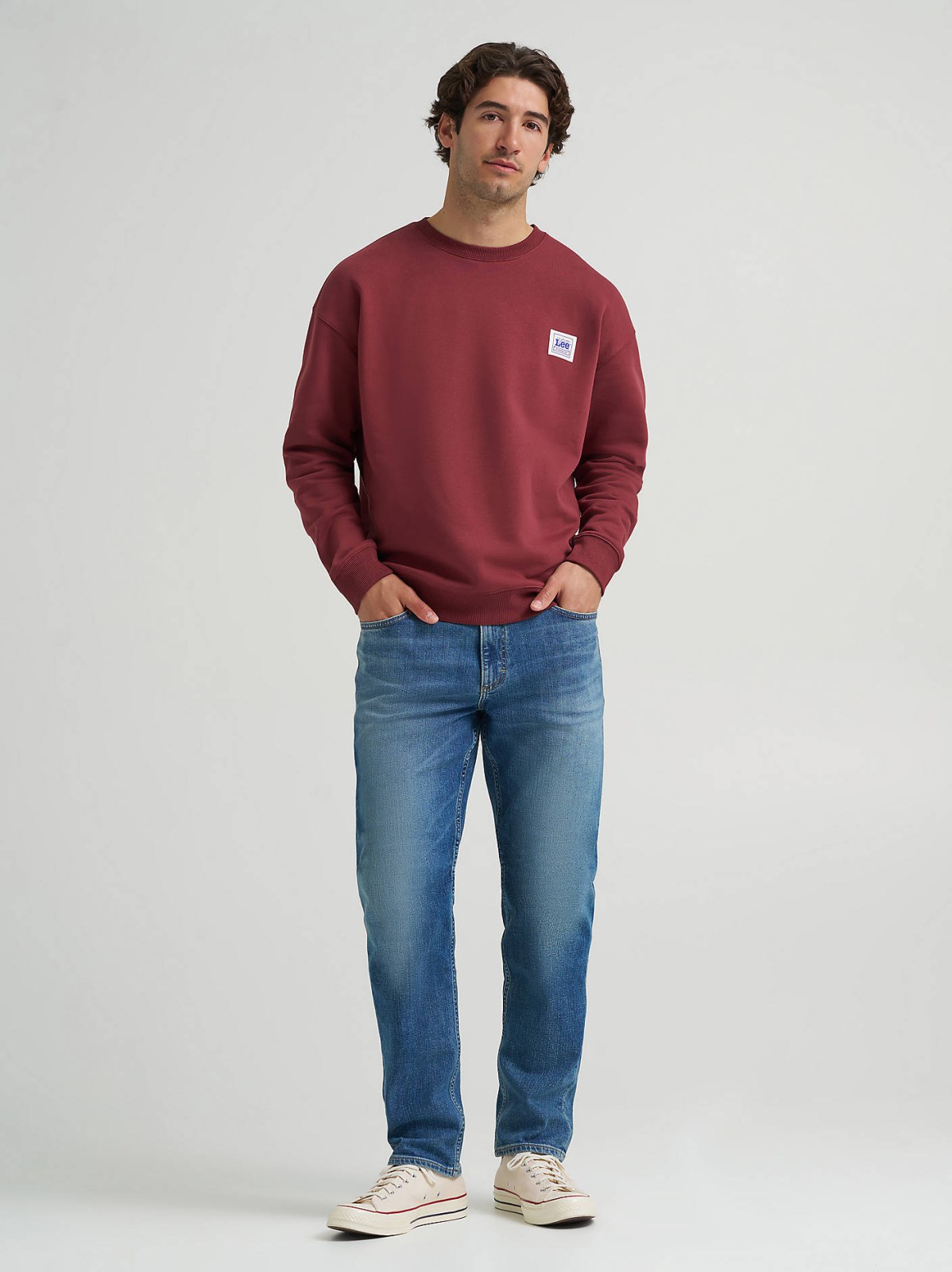 Men's Relaxed Fit Essential Workwear Sweatshirt - view 6