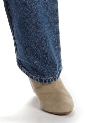 Women’s 100% Cotton Relaxed Fit Straight Leg Jean (Plus)
