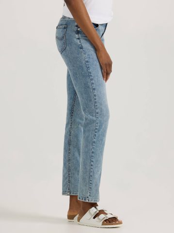 Women's Ultra Lux Comfort Flex Motion Slim Straight Jean with Ever Fit®