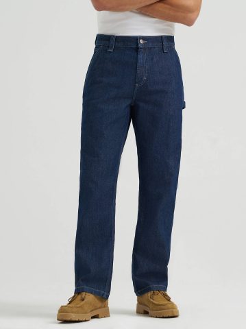 Men's 100% Cotton High Rise Loose Straight Carpenter Jean — alternate view