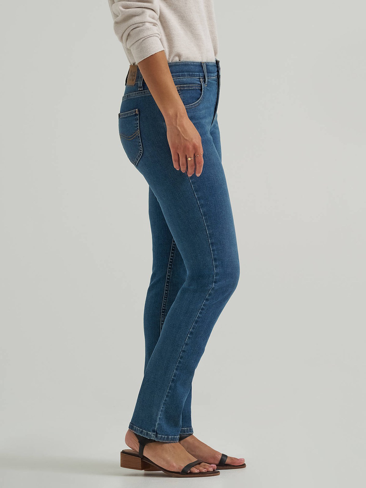Women's Ultra Lux Comfort Flex Motion Slim Straight Jean with Ever Fit® - view 4