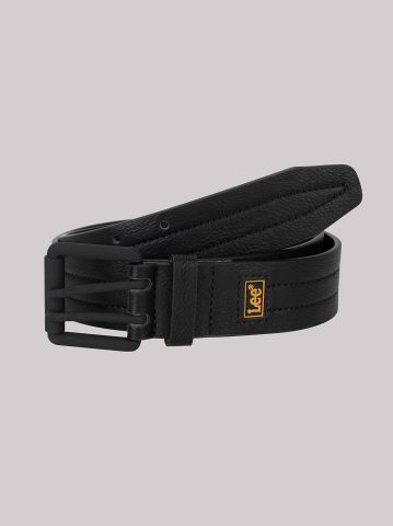 Men's Double Prong Square Buckle Belt