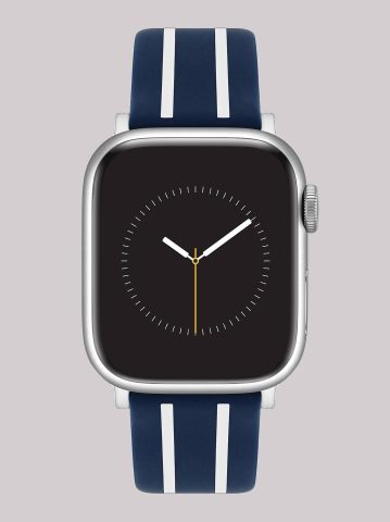 Stripe Silicone Universal Watchband