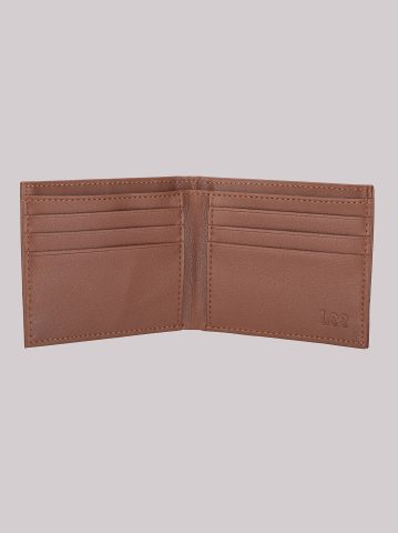 Men's Embossed Logo Bifold Wallet