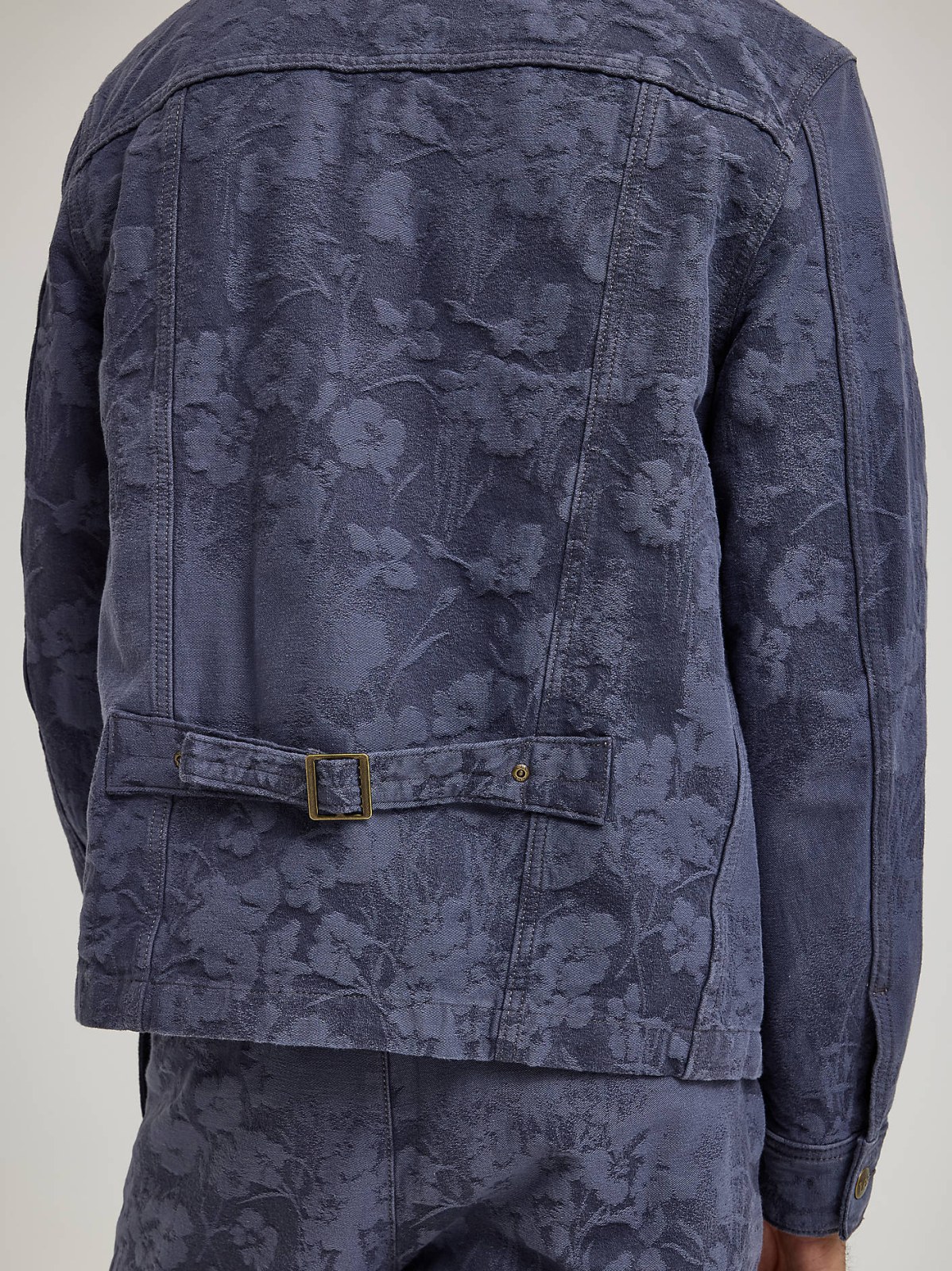 Men's Lee® x Paul Smith Jacquard Collarless Chore Coat - view 7