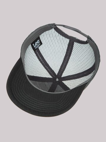 Men's Rubber Logo Patch Trucker Hat