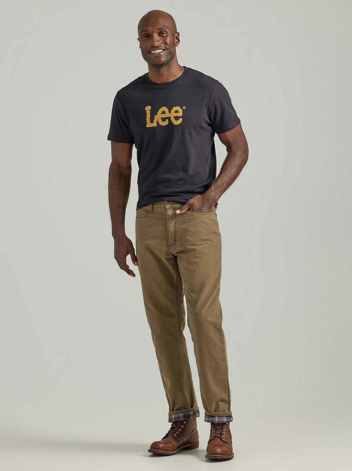 Men's Legendary Relaxed Fit Flannel and Fleece Lined Jean - view 2