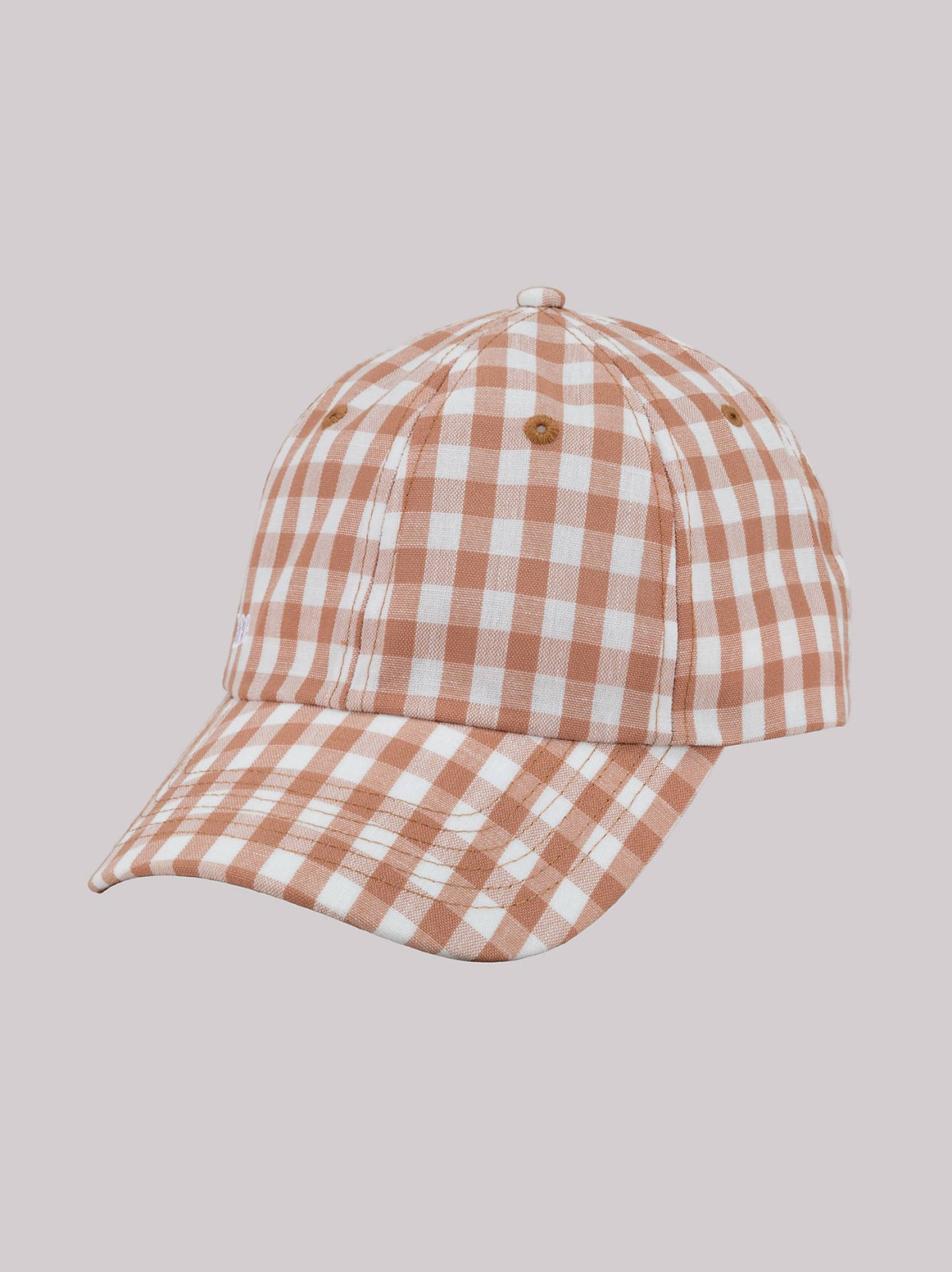 Women's Gingham Logo Hat - view 2