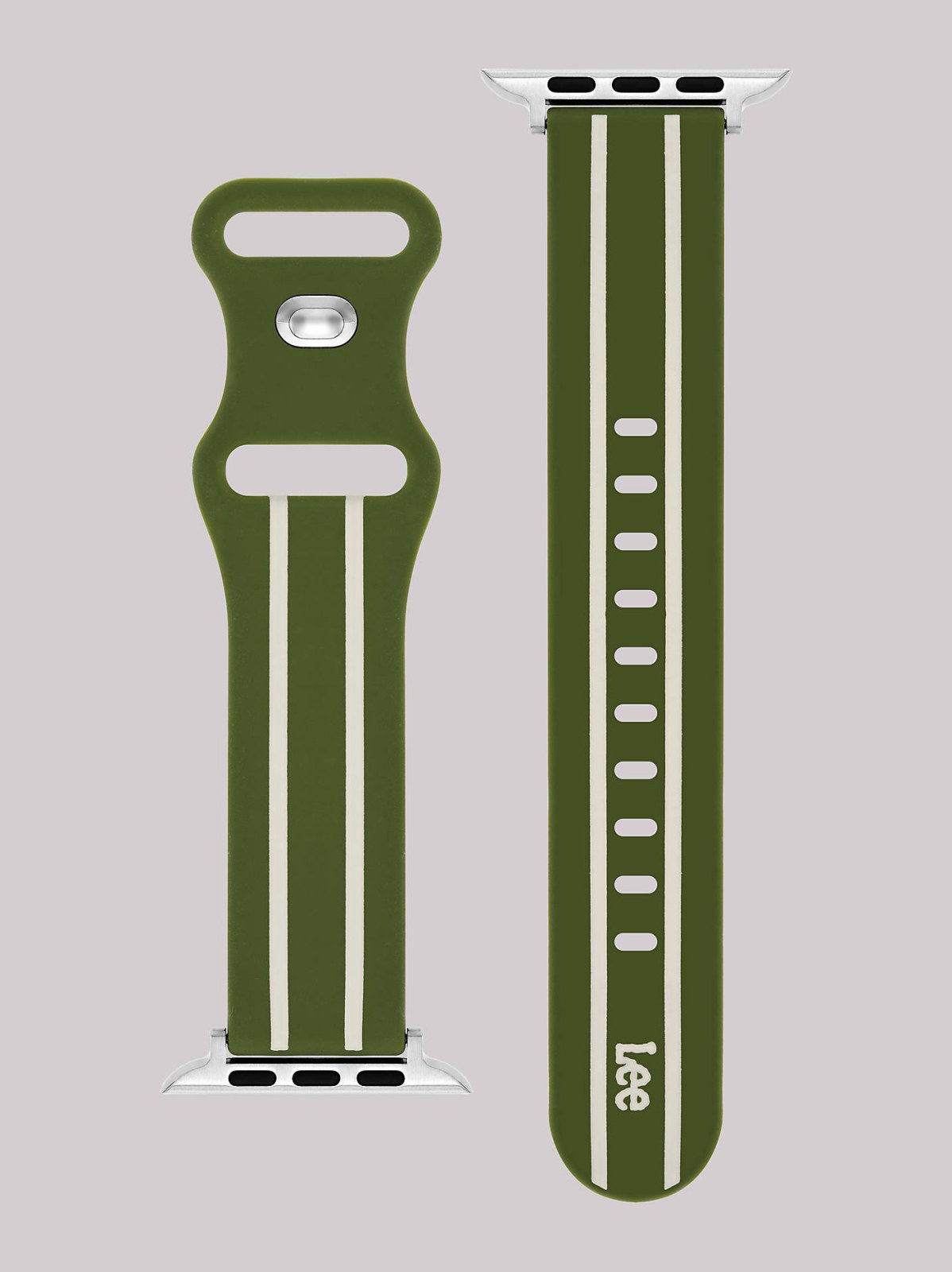 Stripe Silicone Universal Watchband - view 4
