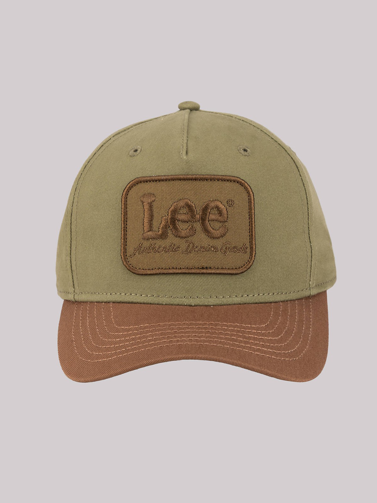 Men's Contrast Bill Logo Patch Hat