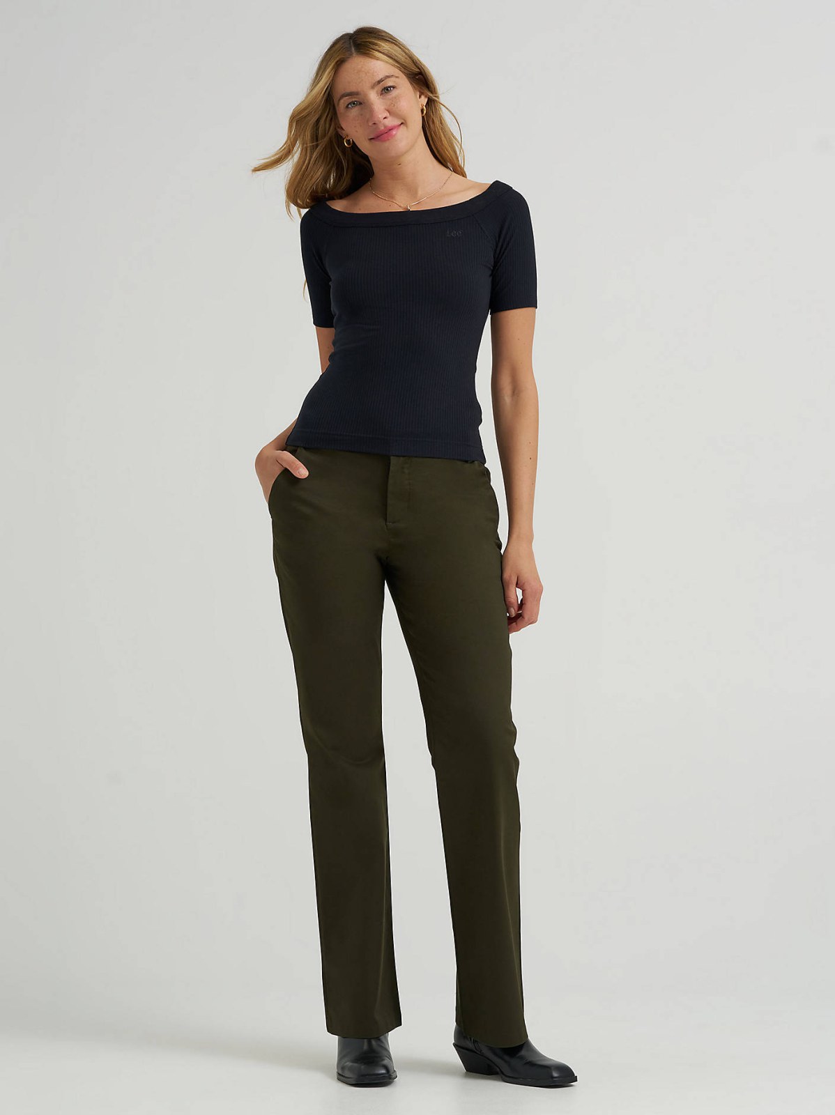 Women's Wrinkle Free Trouser Pant