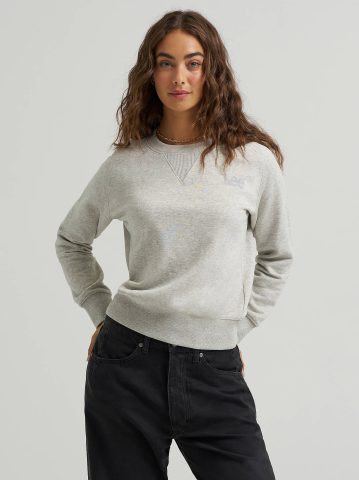 Women's Crew Neck Logo Sweatshirt Women's Crew Neck Logo Sweatshirt