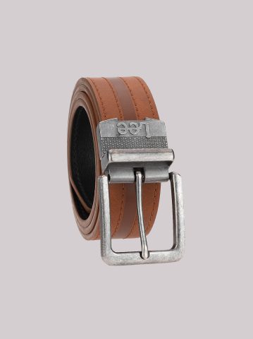 Men's Embossed Center Reversible Belt