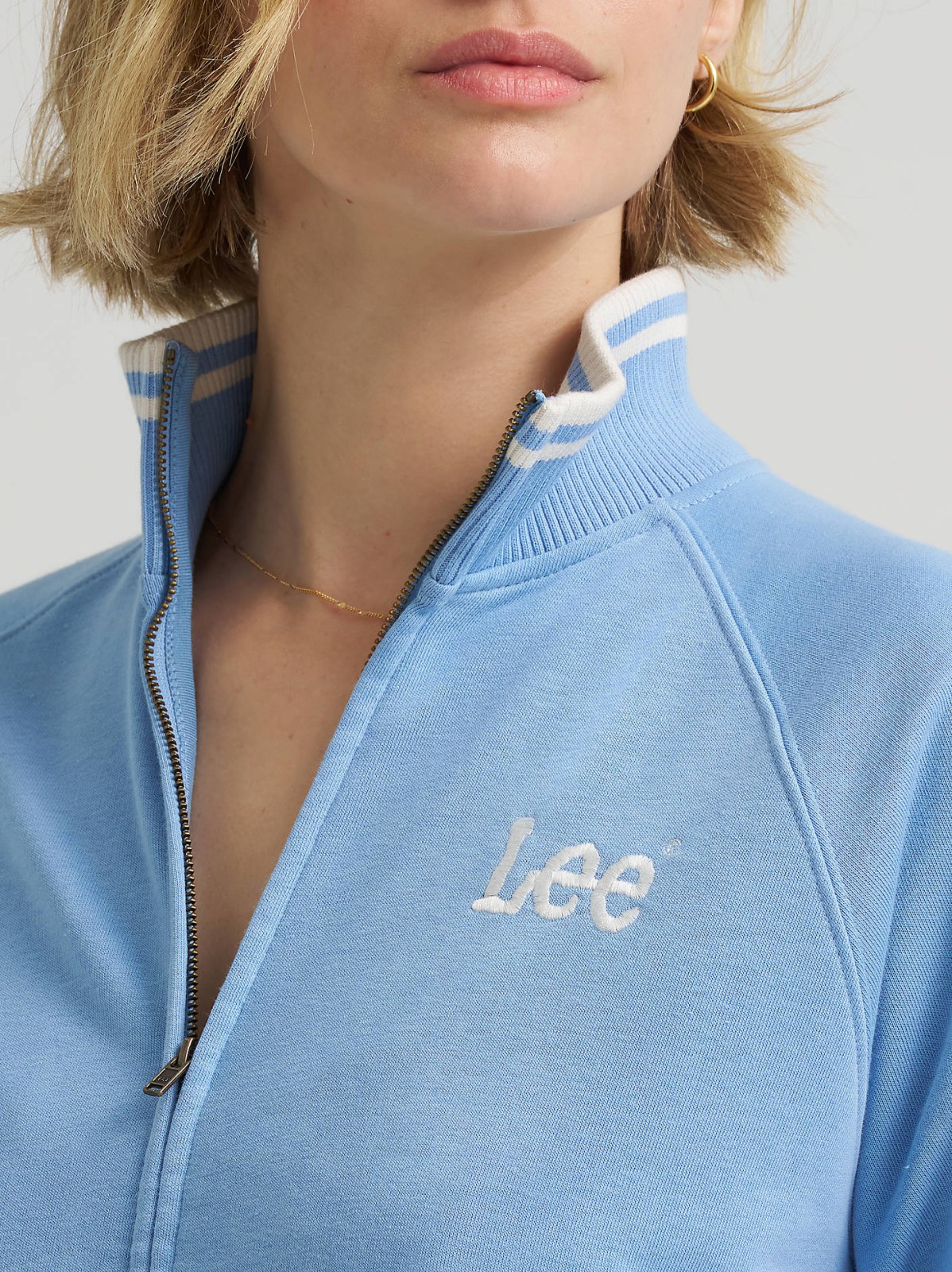 Women's Full Zip Logo Sweatshirt - view 5