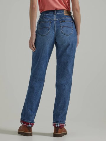 Women’s Relaxed Fit Fleece Lined Jean