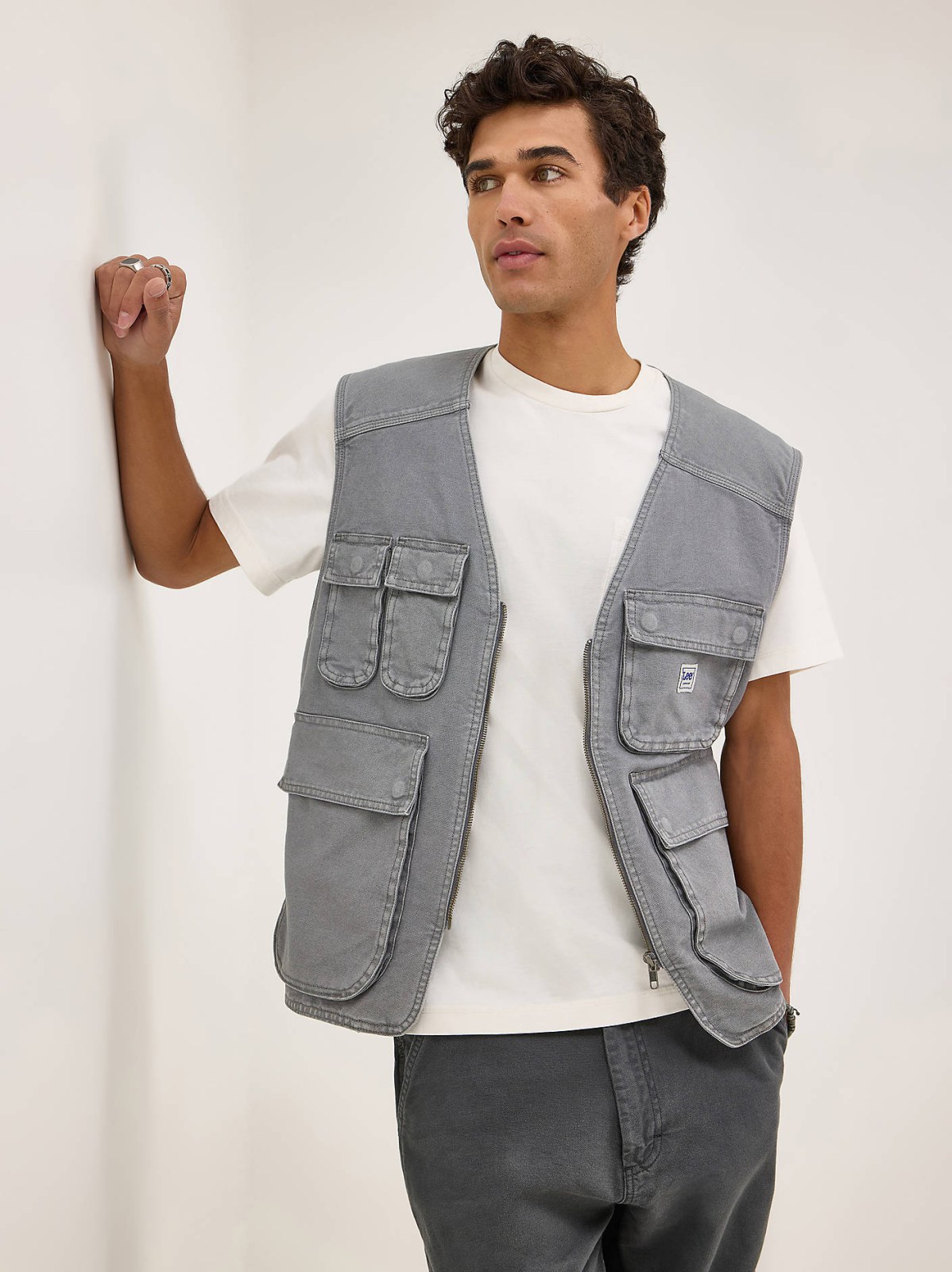 Men's Relaxed Workwear Vest - view 7