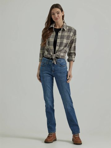 Women's Ultra Lux Comfort with Flex Motion Straight Jean