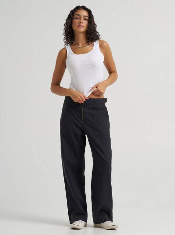 Women's High Rise Loose Utility Pant
