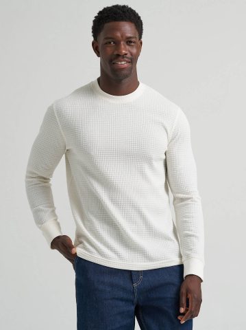 Men's Long Sleeve Waffle Thermal — alternate view