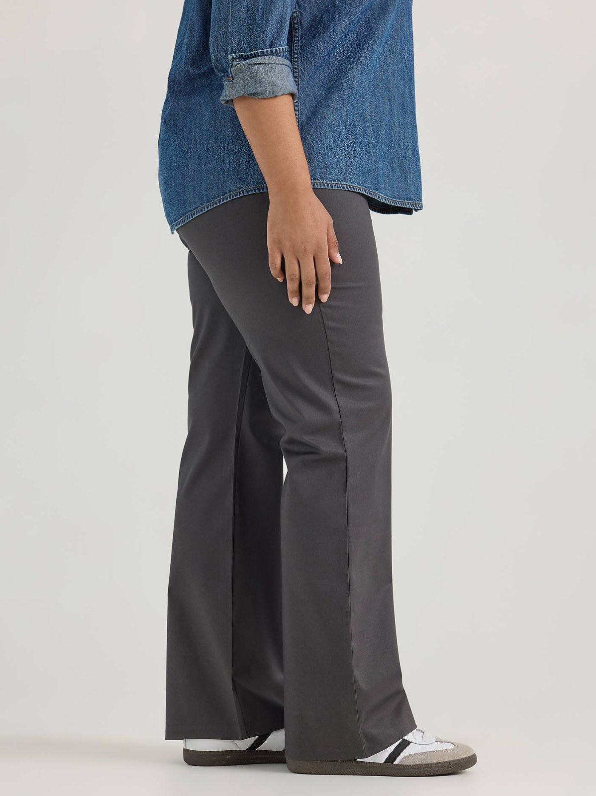 Women's Wrinkle Free Trouser Pant (Plus) - view 4