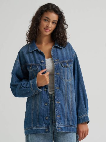 Women's Oversized Flannel Lined Rider™ Jacket — alternate view