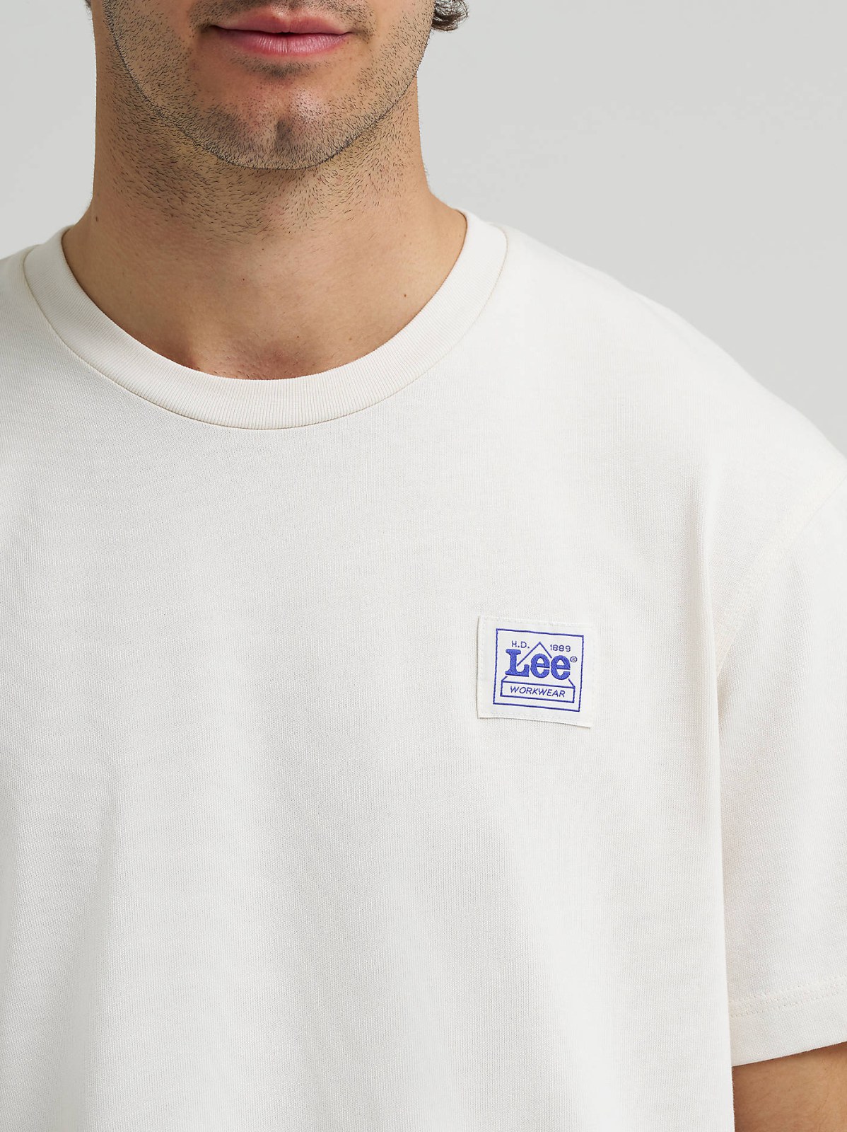 Men's Relaxed Fit Patch Logo Tee - view 4