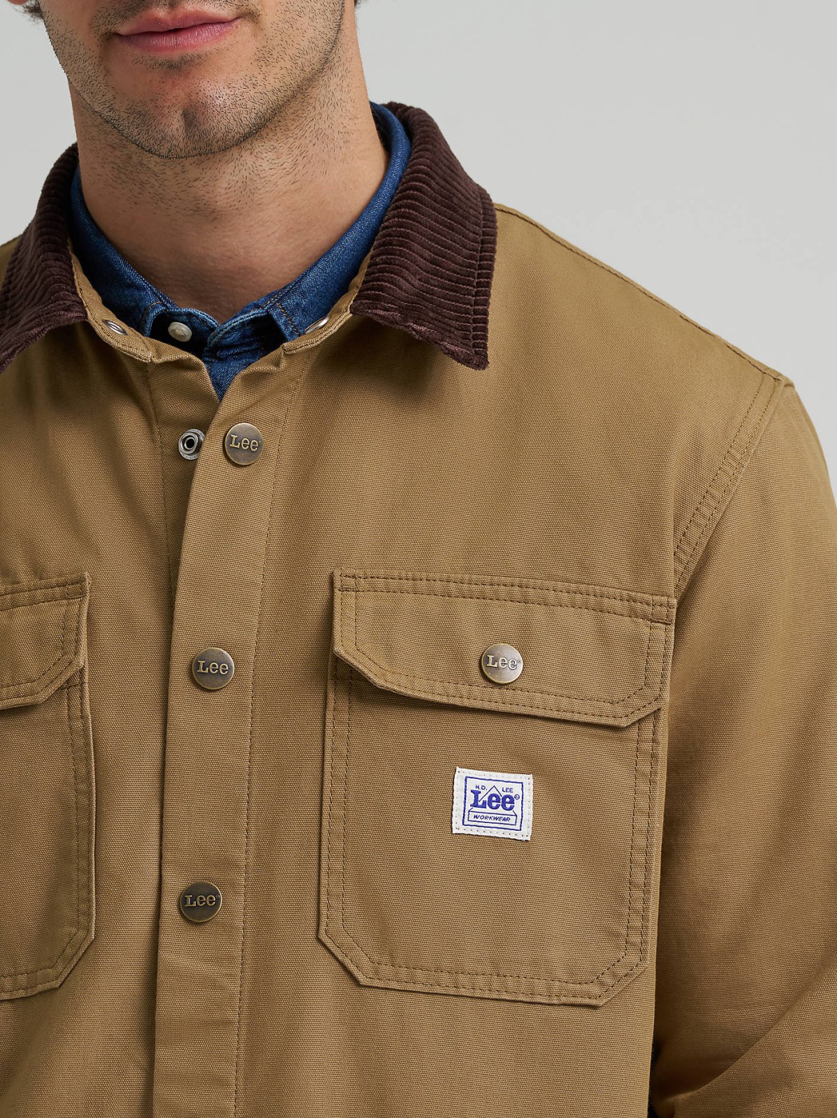 Men's Workwear Overshirt - view 4