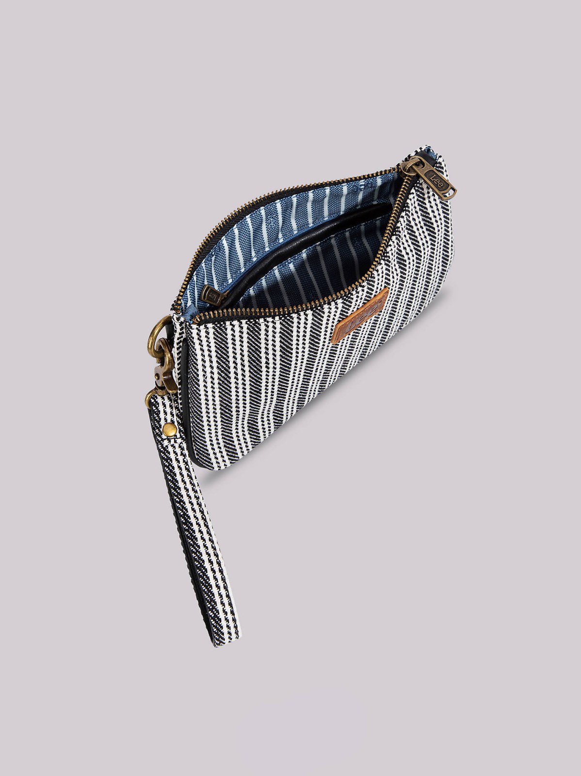 Women's Stripe Logo Wristlet Wallet - view 3