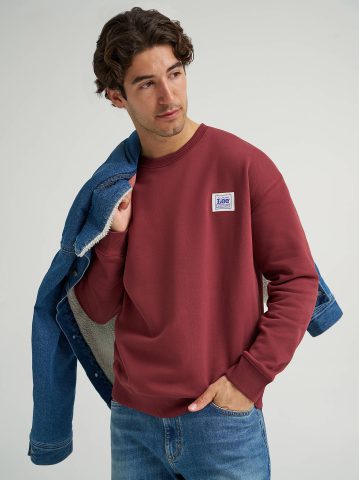 Men's Relaxed Fit Essential Workwear Sweatshirt — alternate view