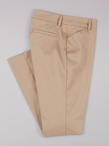Women's Wrinkle Free Relaxed Fit Straight Leg Pant (Petite)