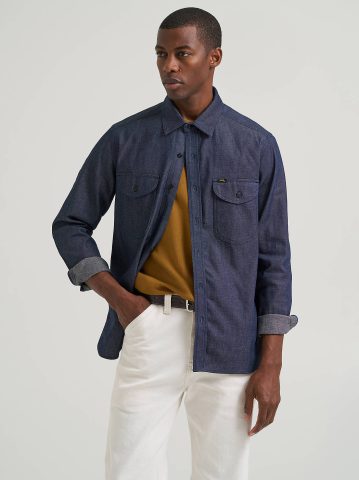 Men's Lee 101 70s Denim Overshirt