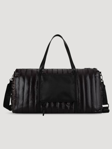 Women's Quilted Puffer Duffle Bag