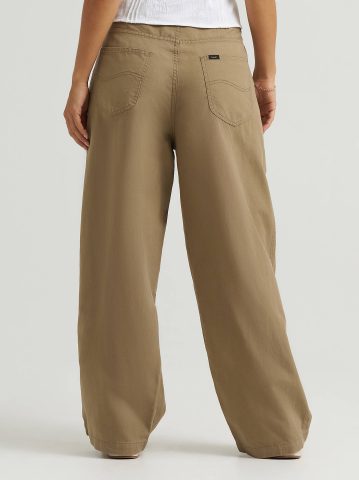 Women's Low Rise Slouch Chino Pant