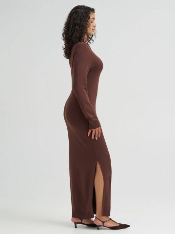 Women's Sweater Maxi Dress