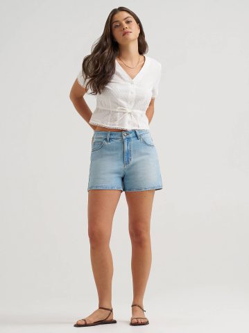 Women's Loose Classic Denim Short Women's Loose Classic Denim Short