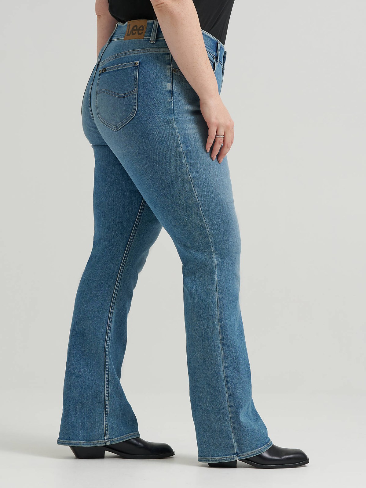 Women's Ultra Lux Comfort with Flex Motion Bootcut Jean (Plus) - view 4