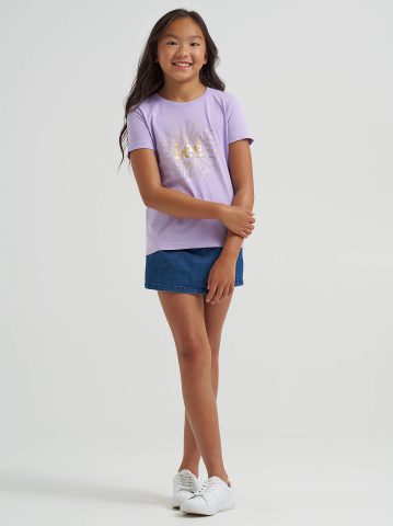 Girl's Foil Star Graphic Tee