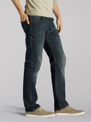 Men's Extreme Motion Straight Fit Tapered Leg Jean (Big & Tall)