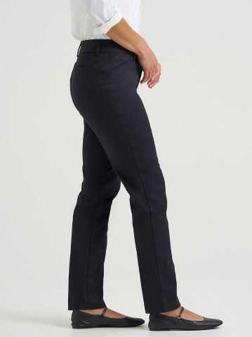 Women's Wrinkle Free Relaxed Fit Straight Leg Pant