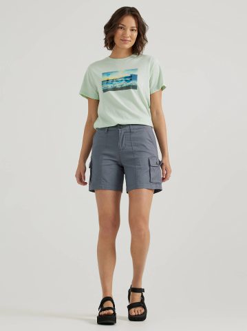 Women's Ultra Lux Comfort with Flex-to-Go Relaxed Fit Cargo Short