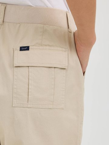 Women's Ultra Lux Comfort with Flex-to-Go Relaxed Fit Cargo Capri